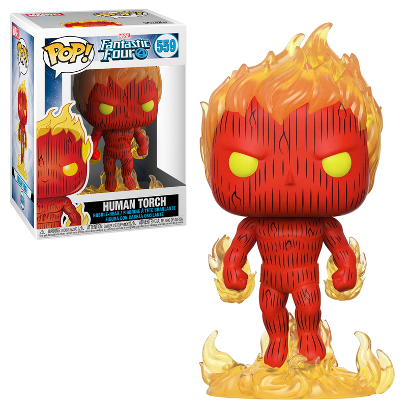 Funko Pop! Fantastic Four: Human Torch