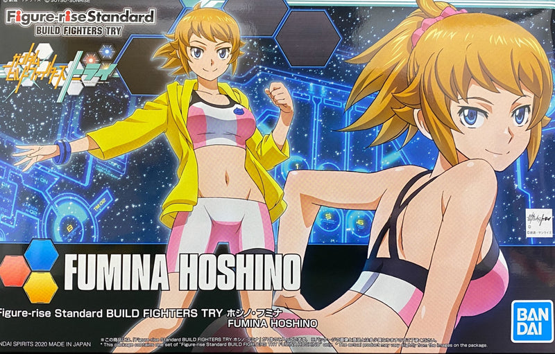 Bandai Figure Gundam Build Fighters Try Fumina Hoshino Figure-Rise Standard Model Kit
