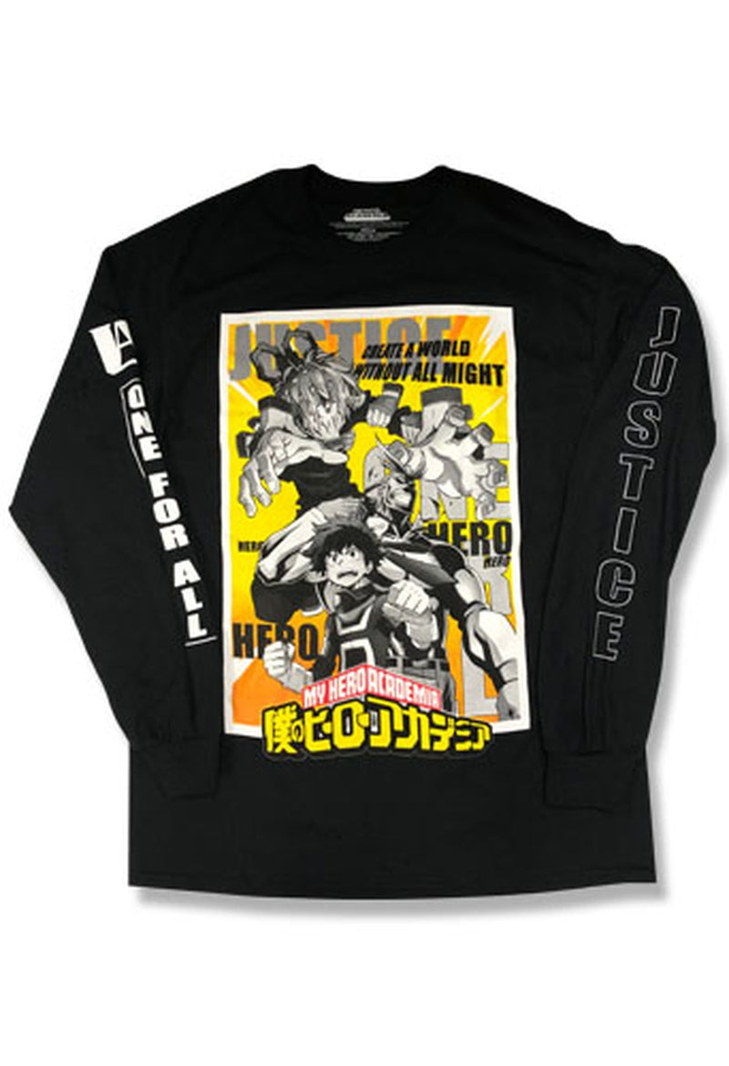My Hero Academia - All Might & Deku Long Sleeve T-Shirt