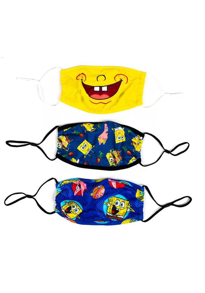Face mask - SpongeBob SquarePants 3 pack