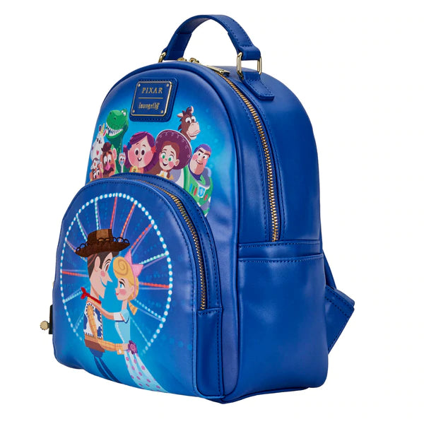 Loungefly Pixar Moment: Toy Story Woody & Bo Beep Mini Backpack