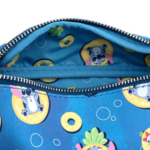 Loungefly Fanny Pack Lilo and Stitch Pinneapple Floaty Puntada