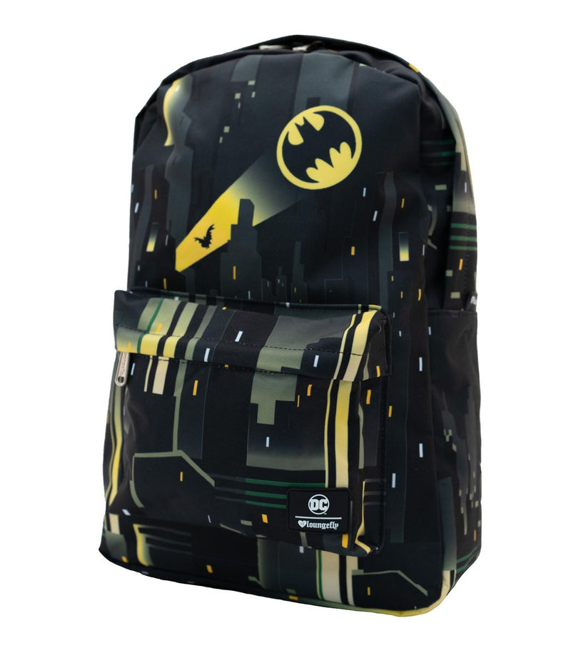 Loungefly Backpack - X DC Comics Batman signal nylon