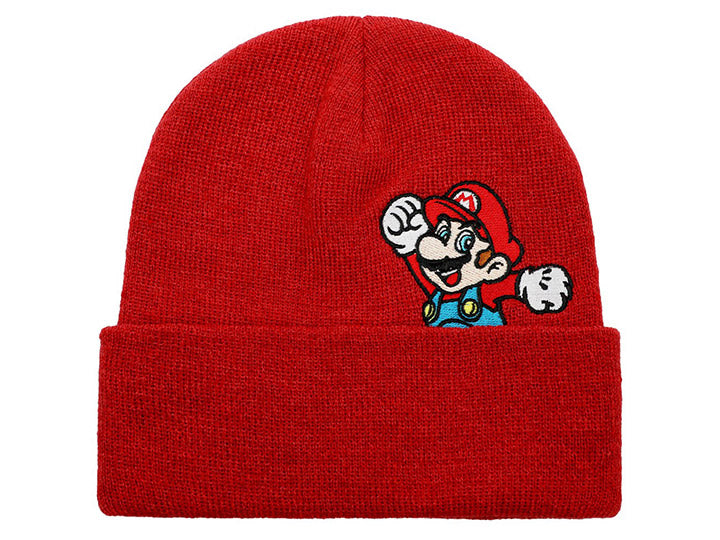 Super Mario- Mario Peek-a-Boo Red Beanie