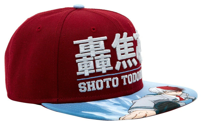 My Hero Academia- Shoto Todoroki Snapback Cap