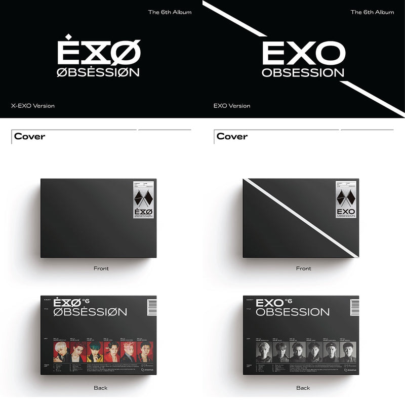 EXO Album - The 6th Obsession (EXO & X-EXO Ver.)