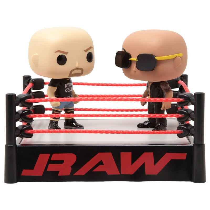 Funko Pop! WWE - "Stone Cold" Steve Austin and The Rock 2 Pack