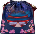 Loungefly Disney: Mulan Castle Crossbody Bag