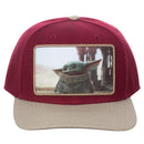 Bioworld Cap - Star Wars Mandalorian The Child Pre-Curved Bill Snapback