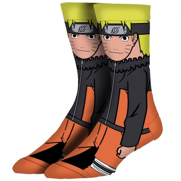 Naruto Shippuden Collection Crew Bioworld Socks
