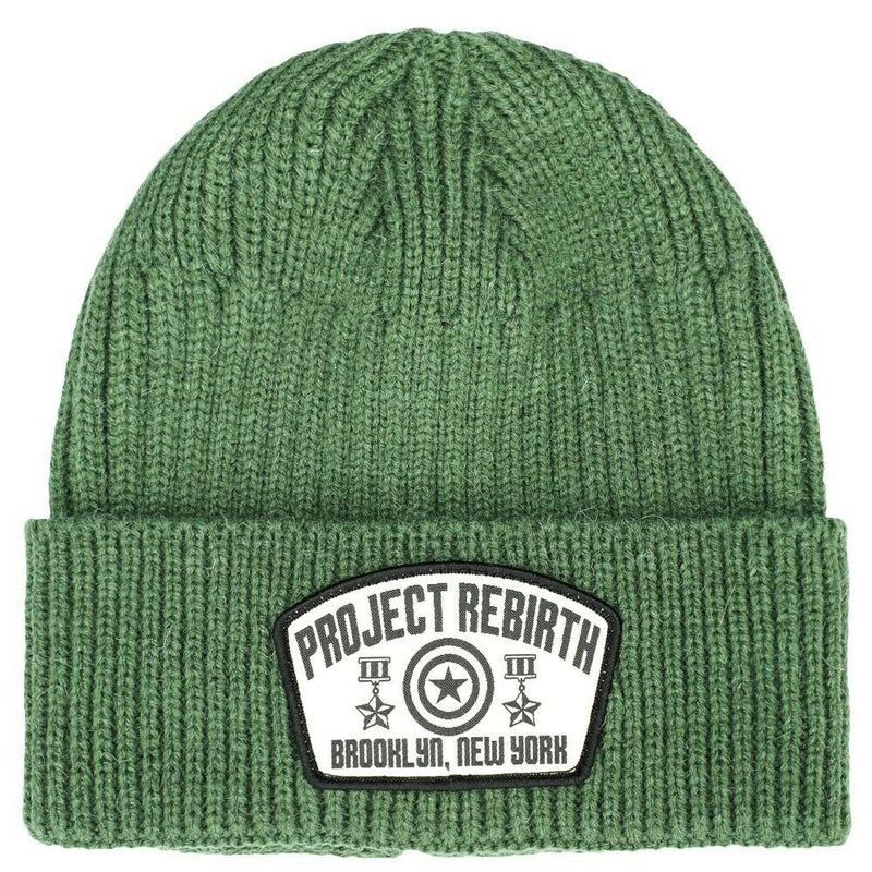 Captain America Project Rebirth Wool Green Beanie